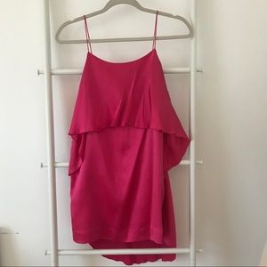 Halston Designer Dress - Fuchsia - Worn Once!